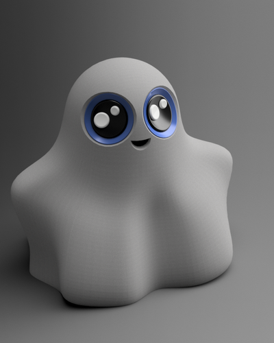 fofa li 39 l fantasma jogos adorável fofinho bruxas lil impressão in colocar 3d print model - Mito3D