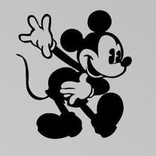 Şirin Mickey fare Disney Aşk 3d print model - Mito3D