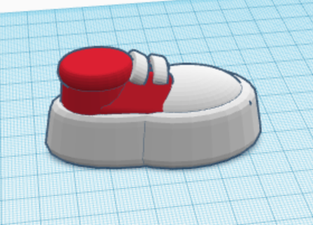 niedlich Mini animiert Schuh 3d print model - Mito3D