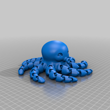 cute mini octopus sculptures 3d print model - Mito3D