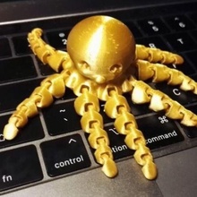 cute mini octopus gadget toy 3d print model - Mito3D