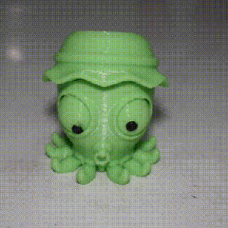 lindo pulpo calamar juguete juguetes niño niños bebé muñeca Arte 3d print model - Mito3D