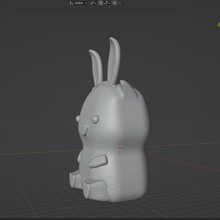 niedlich Schwein Hase Ohren 3d print model - Mito3D