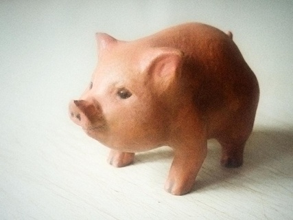 niedlich Schweinchen Schwein 3d print model - Mito3D