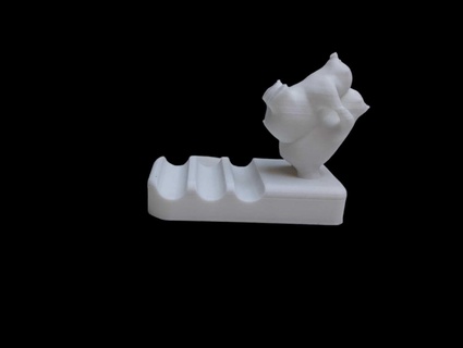 cute polar bear phone holder gift support cellphone supports animal sweet useful souvenir free 3d print model - Mito3D