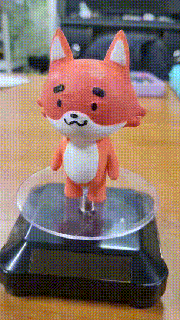 cute red fox 3d print model - Mito3D