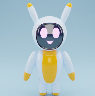 mignonne robot Jeu robot jeuxgaming mignonne mignonne robot robots 3d print model - Mito3D