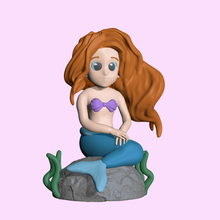 cute sitting mermaid decorate play a cute sitting mermaid to decorate and play sitting mermaid mermaid sitting ocean cute cute mermaid cute sitting mermaid sculpture miniatures 3d model cartoon figure toy other modeling decorate decorating play