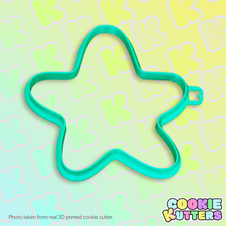 mignonne étoile mer biscuit coupeur moule silhouette coupeurs cuisine aliments recette biscuits 3d impression contour 3d print model - Mito3D