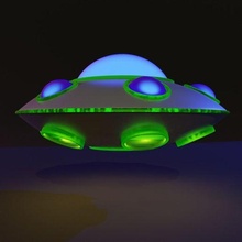 cute stylized ufo vehicles 3d print model - Mito3D