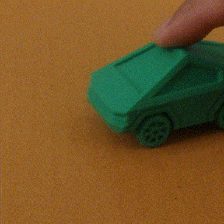 lindo tesla cibertruck print in place juguete vehículo impresión articulado coche vehiculo 3d print model - Mito3D