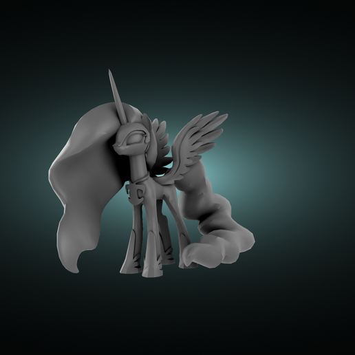 lindo unicornio 2 3D print model - Mito3D