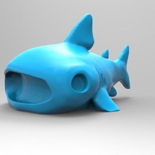 bonito tubarão-baleia jogo whaleshark animal de peluche brinquedo peixe tubarão baleia animais água 3d print model - Mito3D