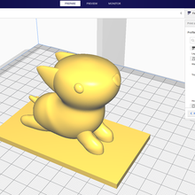 niedlich Yoga Hund Mixer stl kawaii 3d print model - Mito3D