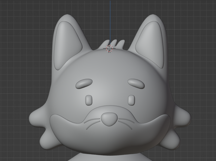cutecat cat cats kitty paw cute animals puppy animal little charachter creatures fox wolf dog 3d print model - Mito3D