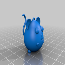 Süße Maus Tier niedlich Ratte Tiere 3d print model - Mito3D