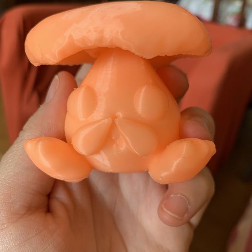 cutie mushroom 3D print model - Mito3D