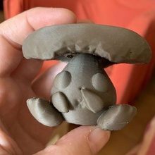 cutie mushrooms fungo3 3d print model - Mito3D