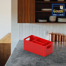 cutlery basket kitchen pot geshirr 3d print model - Mito3D