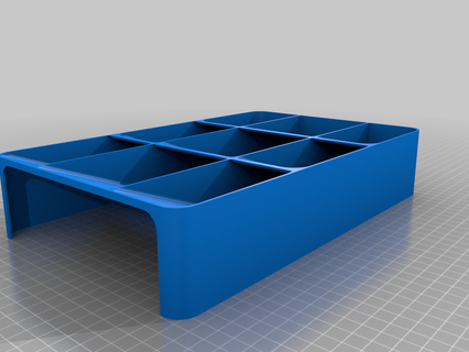 cutlery organiser - remixed kitchen dining 3d print model - Mito3D