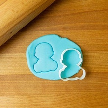 cortador bebé Galleta galletas horneando panadería dulce lindo 3d print model - Mito3D