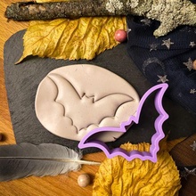 cutter - bat cookie cookies baking bakery sweet halloween 3d print model - Mito3D