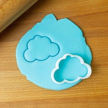 cutter - cloud cookie cookies baking bakery sweet christmas 3d print model - Mito3D