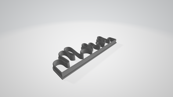 Cutter Tropfen Plätzchen Stempel 3d print model - Mito3D