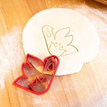 cutter - folk dove cookie cookies baking bakery sweet bird 3d print model - Mito3D