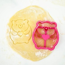 cutter - love bear cookie cutter cutter cookies baking bakery sweet cute bear love 3d print model - Mito3D