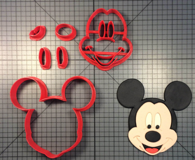 cutter - mickey mouse Tools cookie disney 3d print model - Mito3D