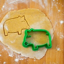 cutter - pig cookie cutter cutter cookies baking bakery sweet pig 3d print model - Mito3D
