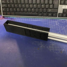 coupeur aluminium profil fente cnc construction 3d print model - Mito3D
