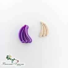 cutter banan jewelry jewellery polymer clay 3d print model - Mito3D