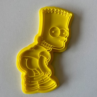 cutter bart simpson home 3d print model - Mito3D