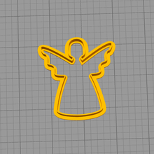 cutter cookie - angel 3d print model - Mito3D