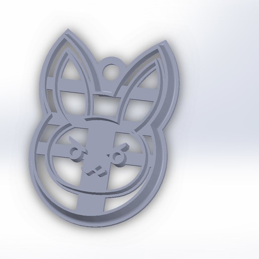 cutter cookie bad rabbit various furious pissed off cutting 3D print model - Mito3D