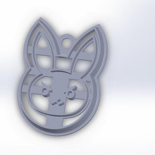 cutter cookie bad rabbit various furious pissed off cutting 3d print model - Mito3D
