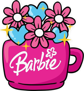 taglierina biscotto Barbie fiori biscotti moda taglio 3d print model - Mito3D
