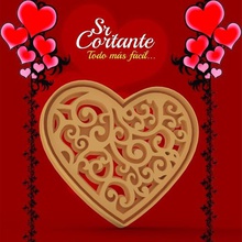 cutter cookies valentine's day home cold porcelain pastry cake fondant shop cookie sharp 3d print model - Mito3D