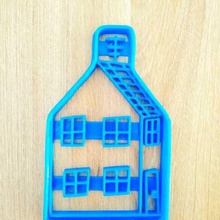 cutter cut house von peppa pig Kunst cookie schneiden Cracker Haus cracker 3d print model - Mito3D
