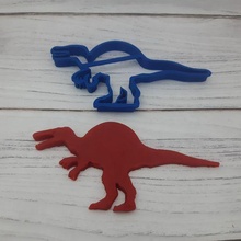 cutter dinosaur - cutting cookie spinosaurus 3d print model - Mito3D