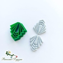 cutter earrings jewelry jewellery polymer clay 3d print model - Mito3D