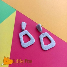 cutter earrings jewelry jewellery polymer clay clays 3d print model - Mito3D