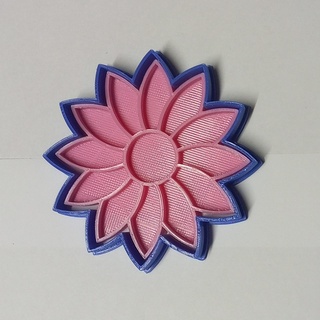 cutter flower marker cutting cookies 3d print model - Mito3D