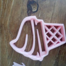 taglierina gelato taglio biscotto casa cutter cookie di ice cream ghiaccio 3d print model - Mito3D