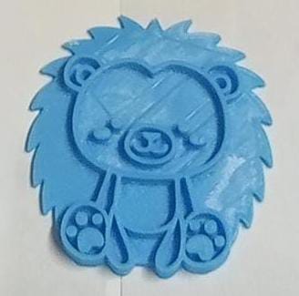 Cutter Marker Igel Schneiden Kekse Tiere 3D print model - Mito3D