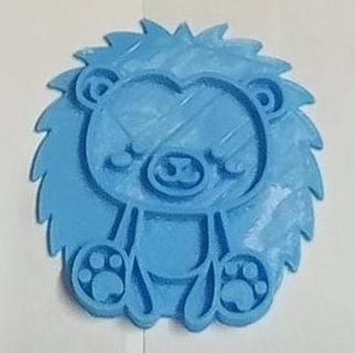 cortador marcador ouriço corte biscoitos animais 3d print model - Mito3D