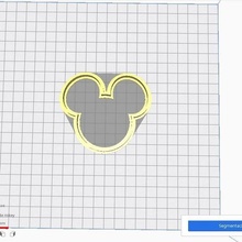 cortador mikey mini cozinha Ferramentas Disney 3d print model - Mito3D