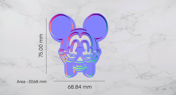 taglierina mikey segnalazione Fanculo 3d print model - Mito3D